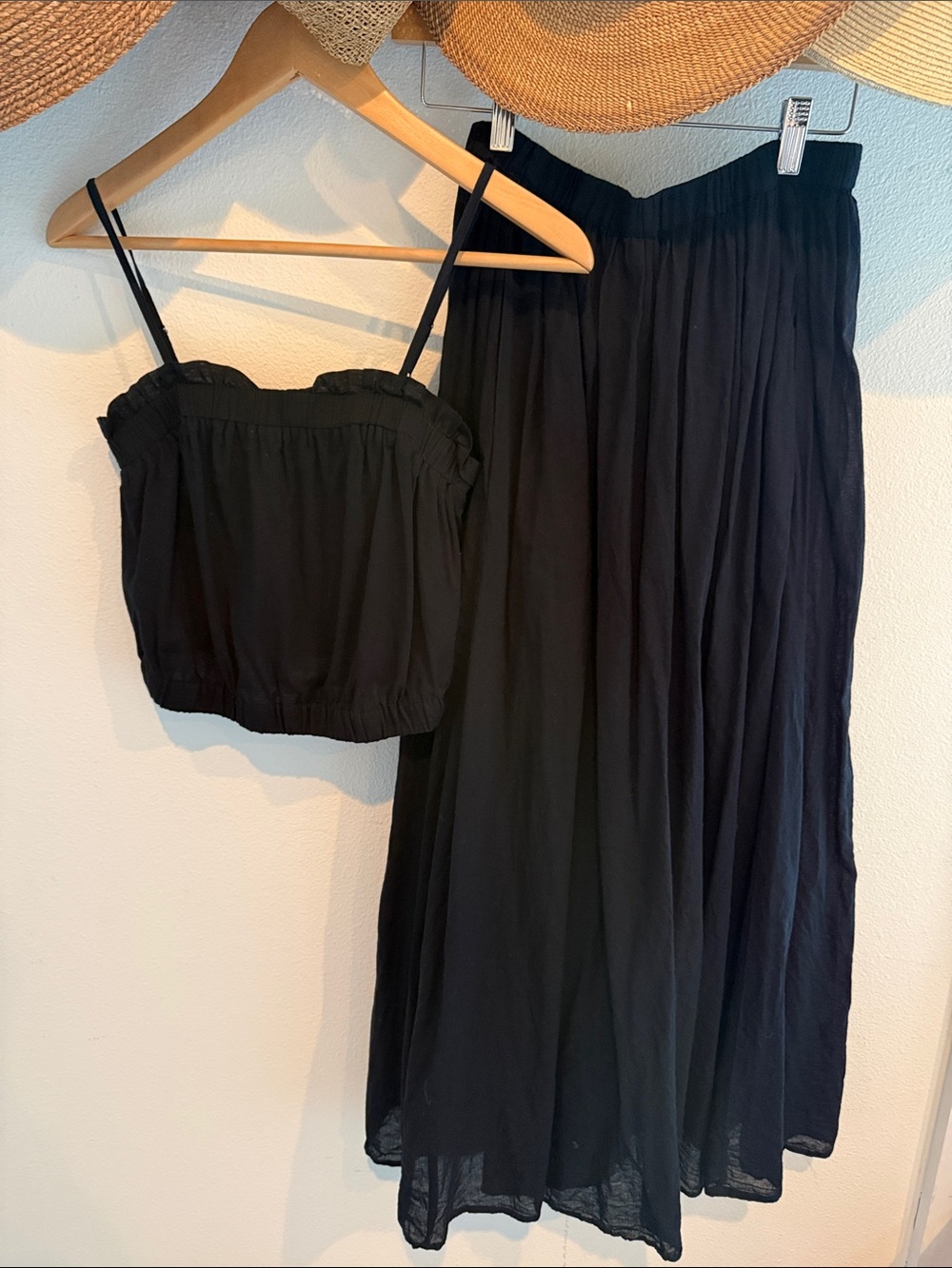 VELVET XS Skirt & Top Set NWOT